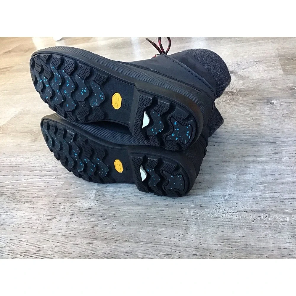 Sperry Gloucester Cold Bay Mens Size 10.5 M Duck Boots Black Boots STS14381